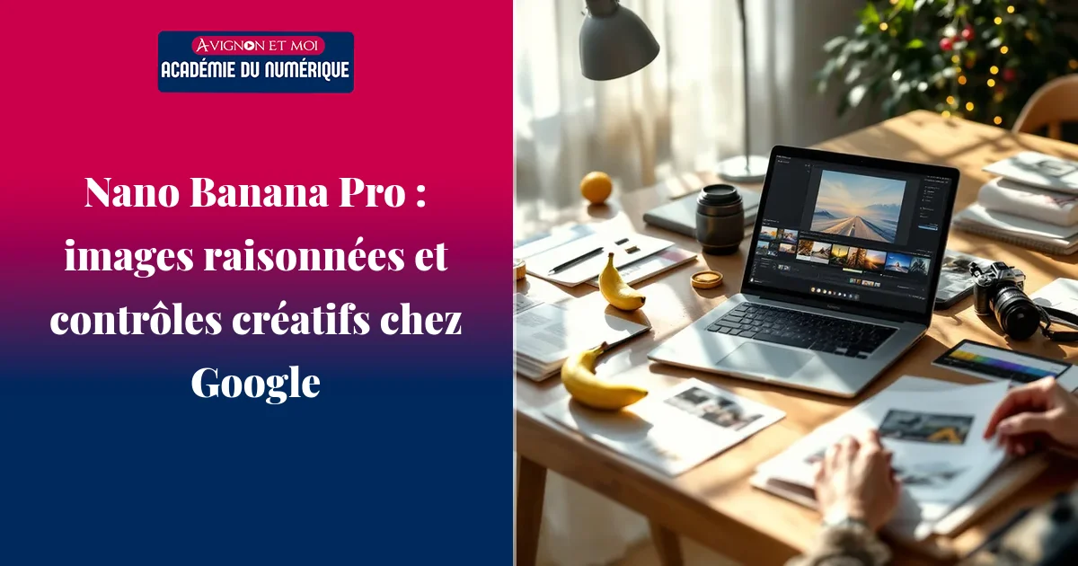 Nano Banana Pro : images raisonnées et contrôles créatifs chez Google