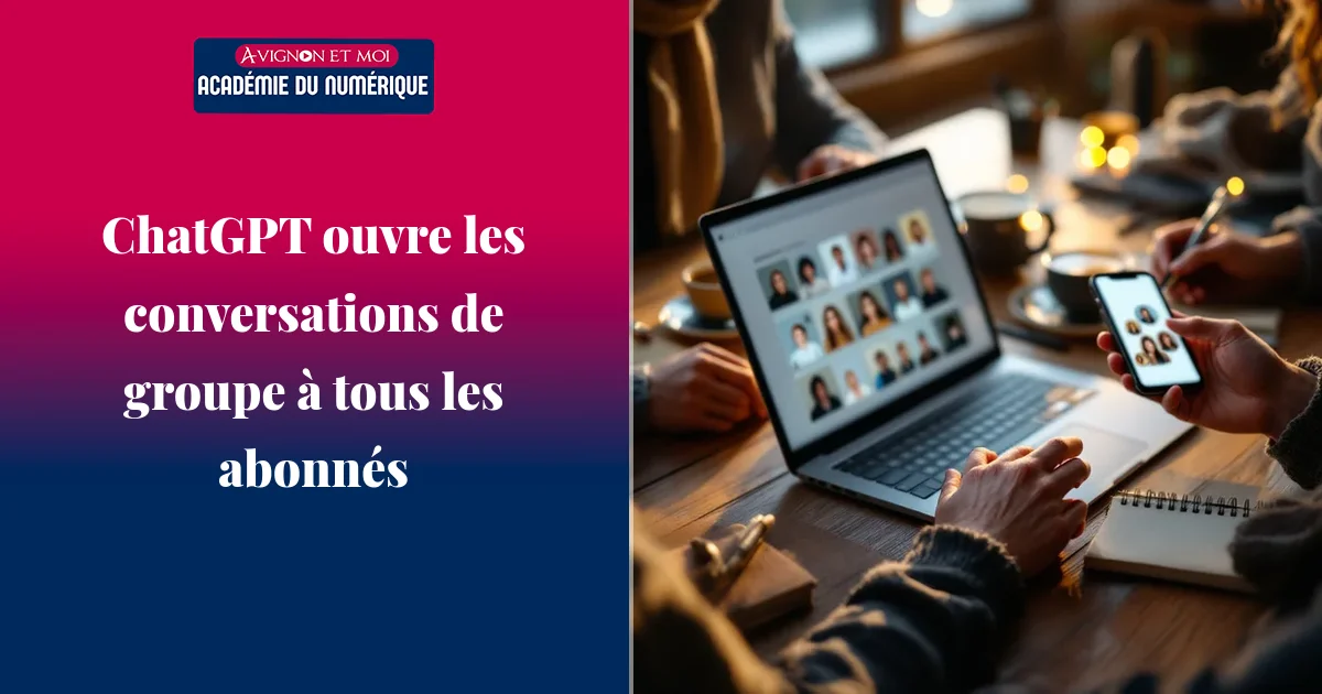 ChatGPT ouvre les conversations de groupe à tous les abonnés