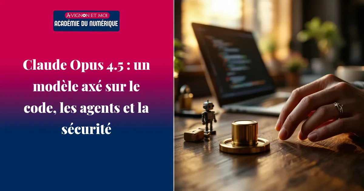 Claude Opus 4.5 : un modèle axé sur le code, les agents et la sécurité