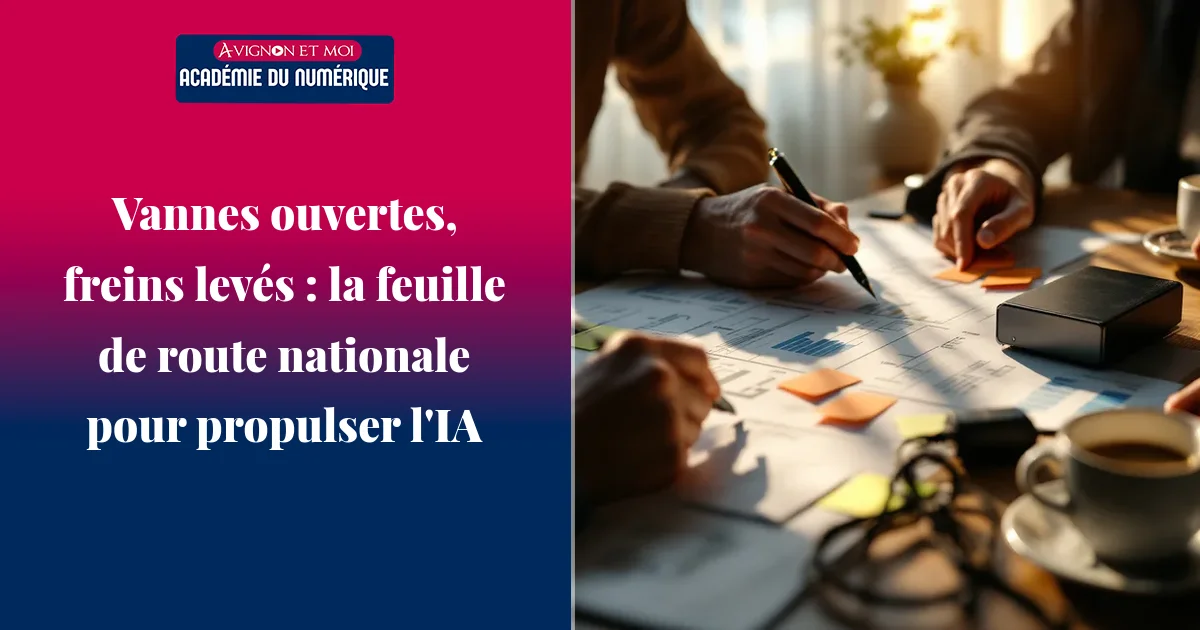 Vannes ouvertes, freins levés : la feuille de route nationale pour propulser l'IA