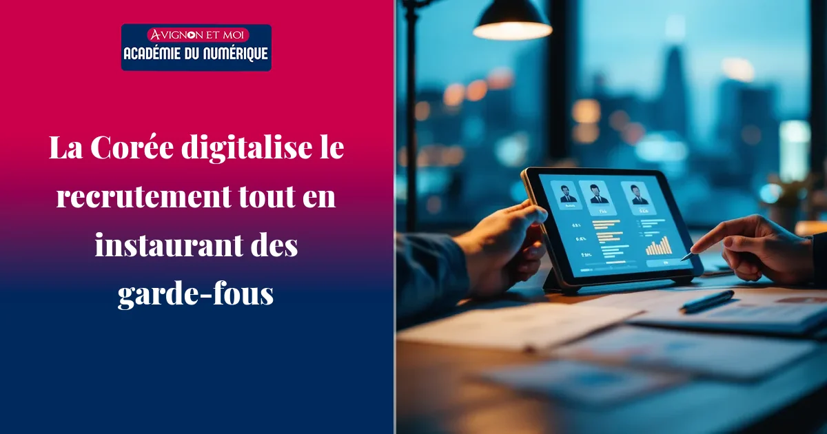 La Corée digitalise le recrutement tout en instaurant des garde‑fous