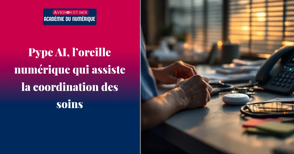 Pype AI, l’oreille numérique qui assiste la coordination des soins