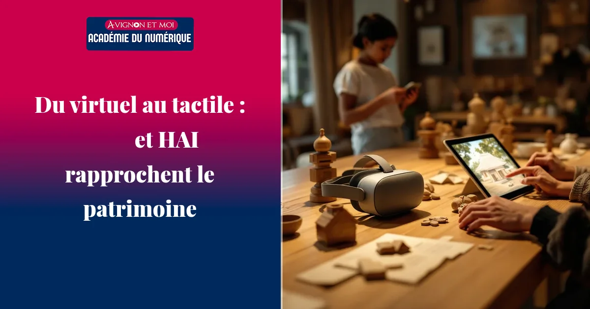 Du virtuel au tactile : 이어지교 et HAI rapprochent le patrimoine