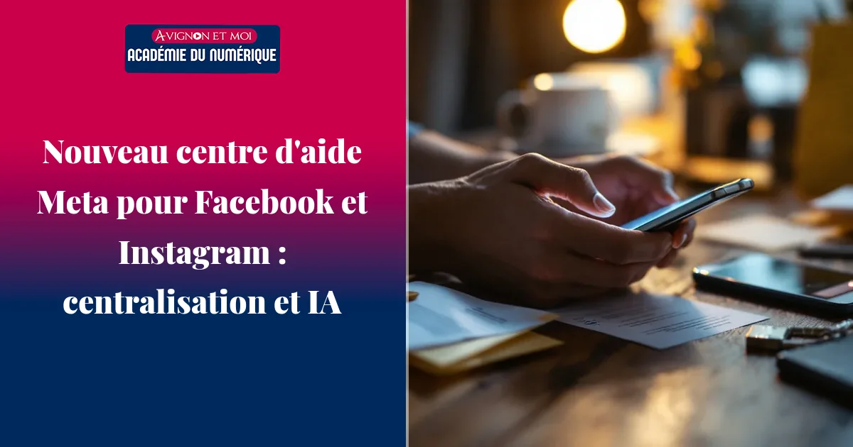 Nouveau centre d'aide Meta pour Facebook et Instagram : centralisation et IA