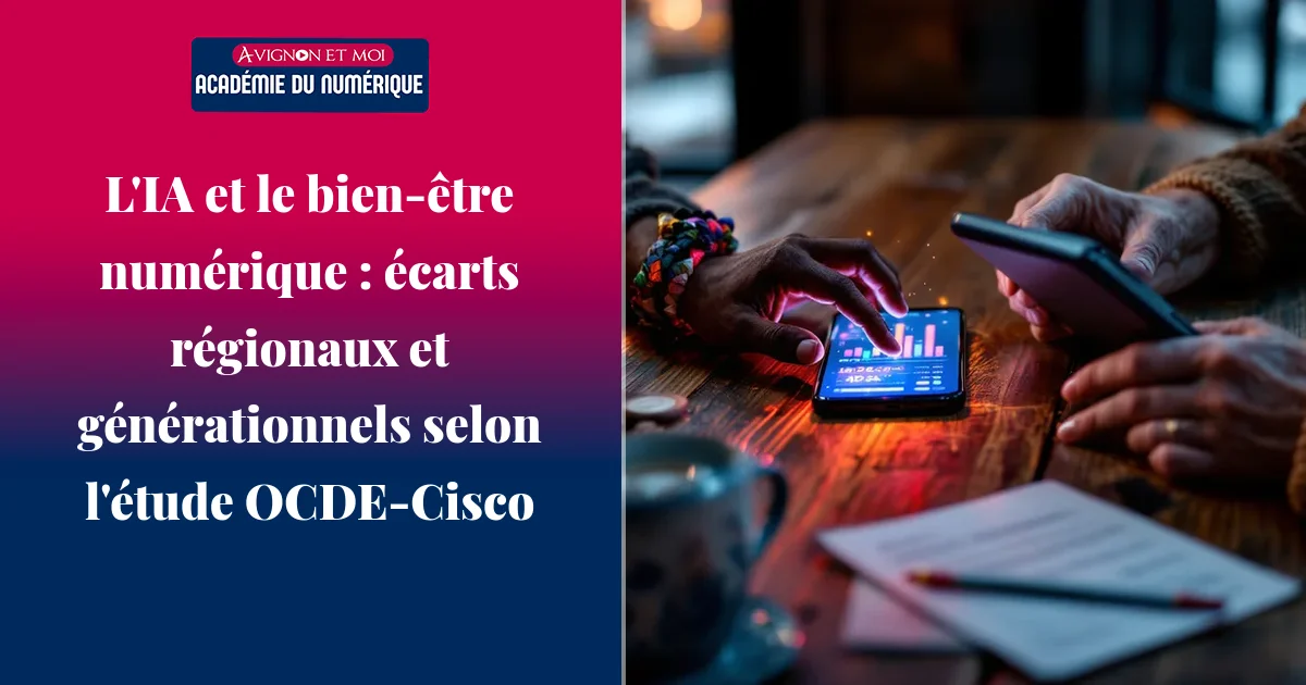 L'IA et le bien‑être numérique : écarts régionaux et générationnels selon l'étude OCDE‑Cisco