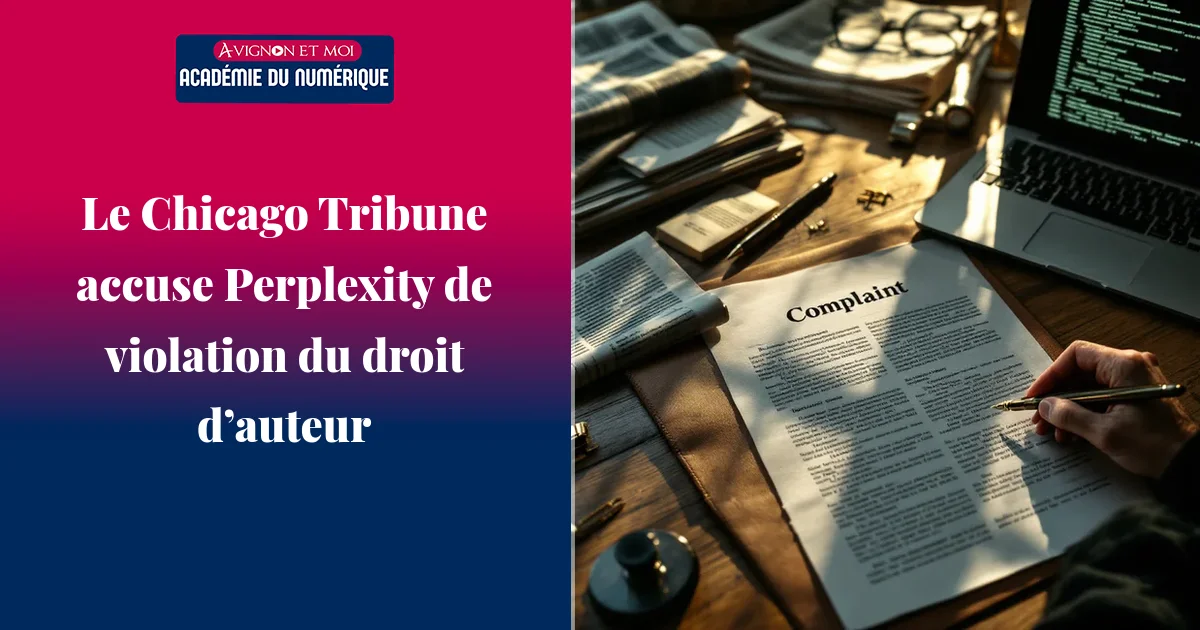 Le Chicago Tribune accuse Perplexity de violation du droit d’auteur