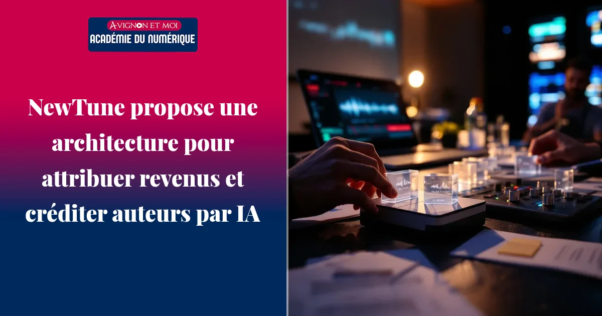 NewTune propose une architecture pour attribuer revenus et créditer auteurs par IA