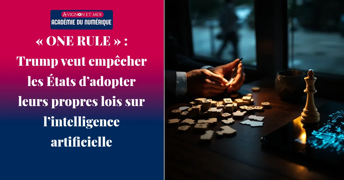 « ONE RULE » : Trump veut empêcher les États d’adopter leurs propres lois sur l’intelligence artificielle