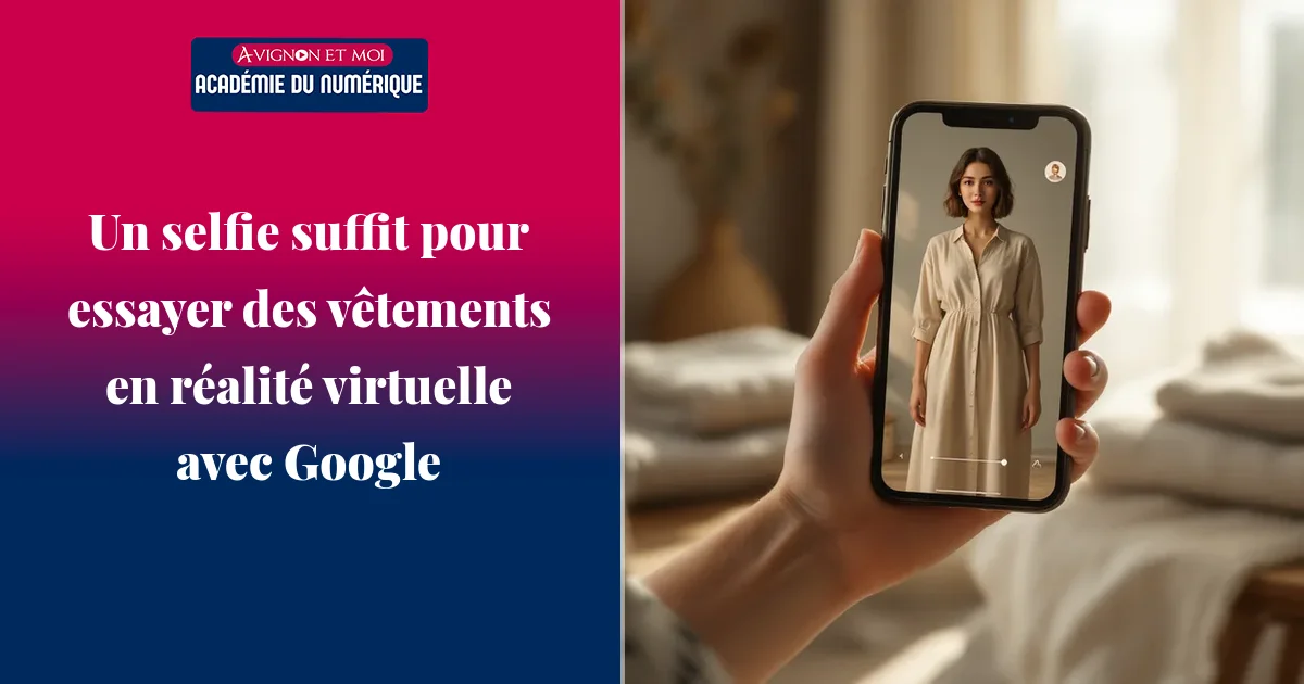 Un selfie suffit pour essayer des vêtements en réalité virtuelle avec Google