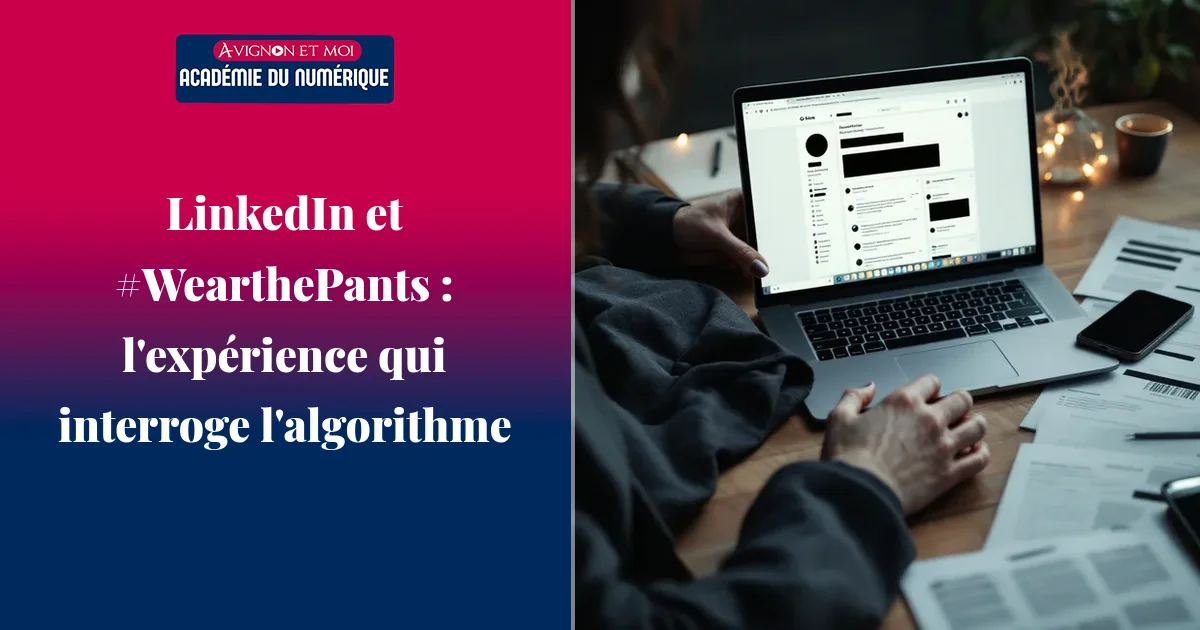 LinkedIn et #WearthePants : l'expérience qui interroge l'algorithme
