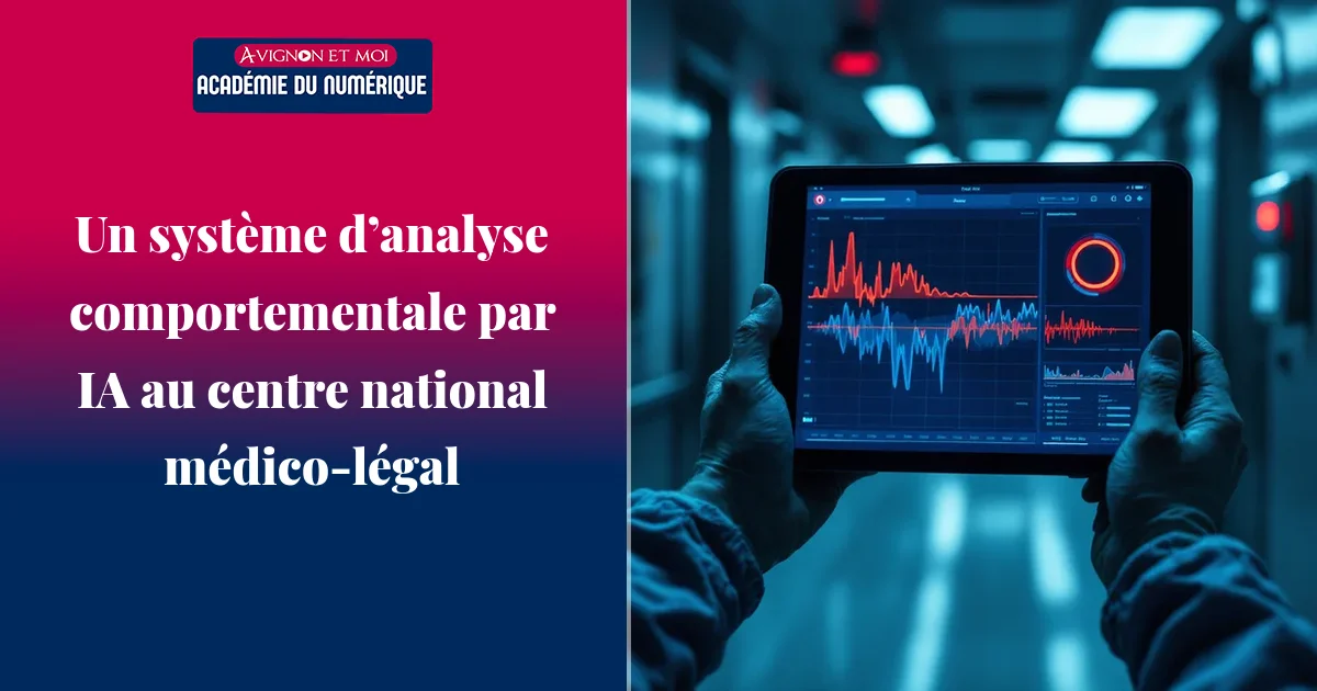 Un système d’analyse comportementale par IA au centre national médico‑légal