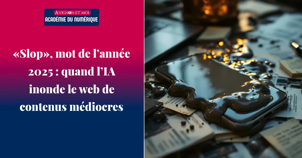 «Slop», mot de l’année 2025 : quand l’IA inonde le web de contenus médiocres