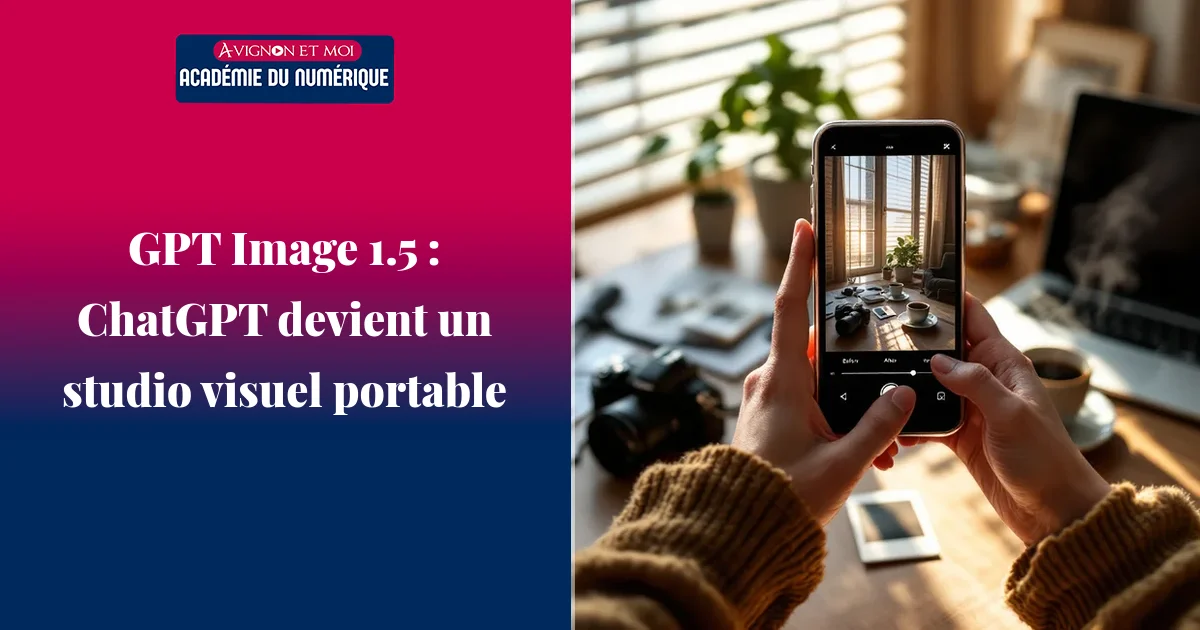 GPT Image 1.5 : ChatGPT devient un studio visuel portable