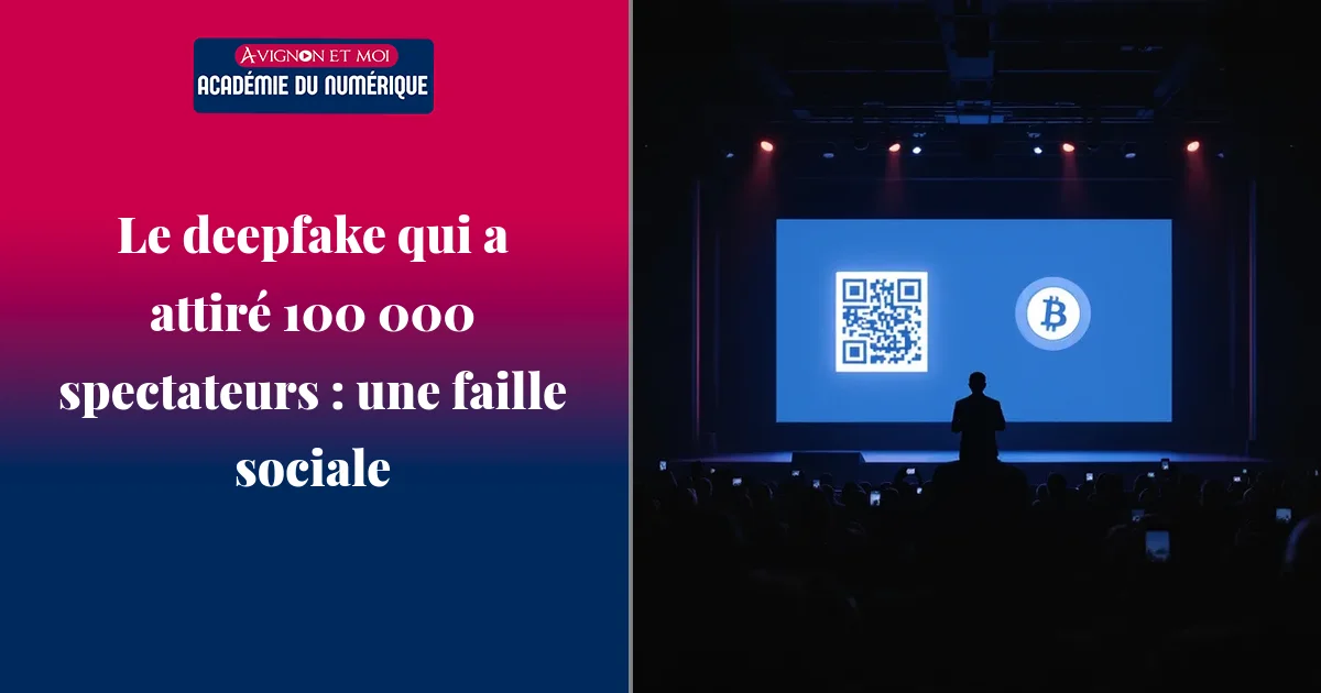 Le deepfake qui a attiré 100 000 spectateurs : une faille sociale