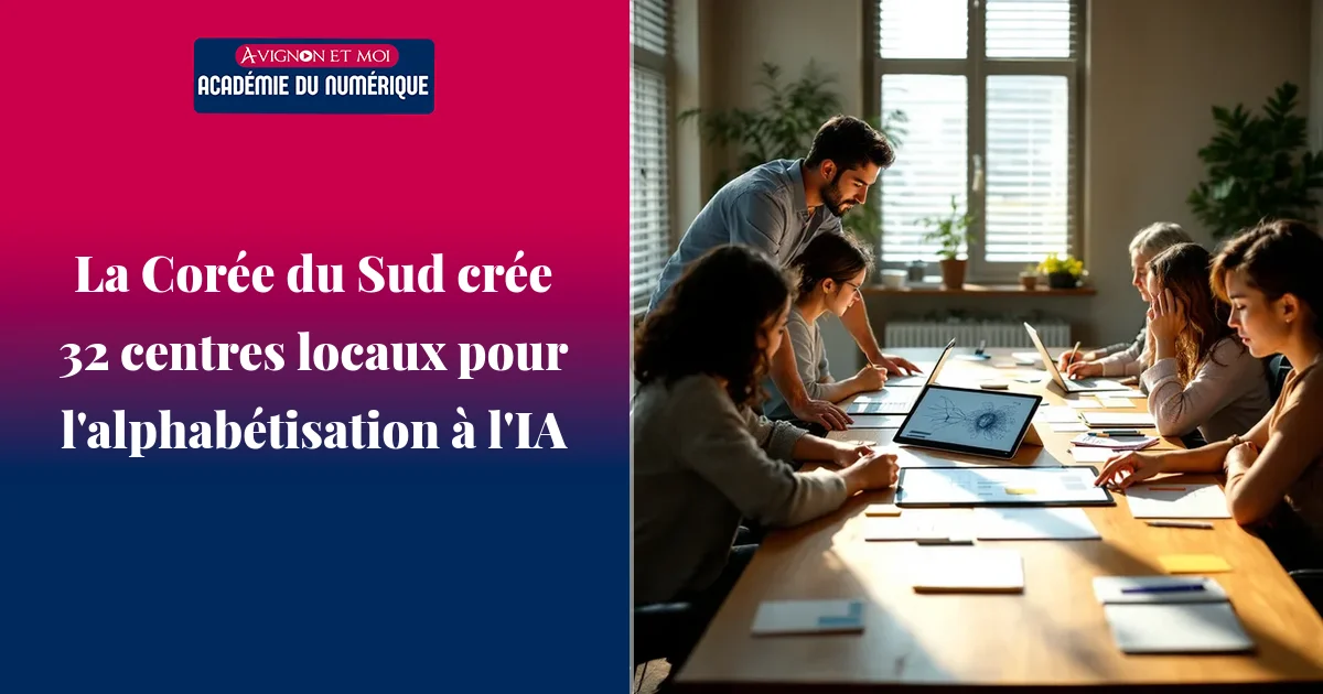 La Corée du Sud crée 32 centres locaux pour l'alphabétisation à l'IA