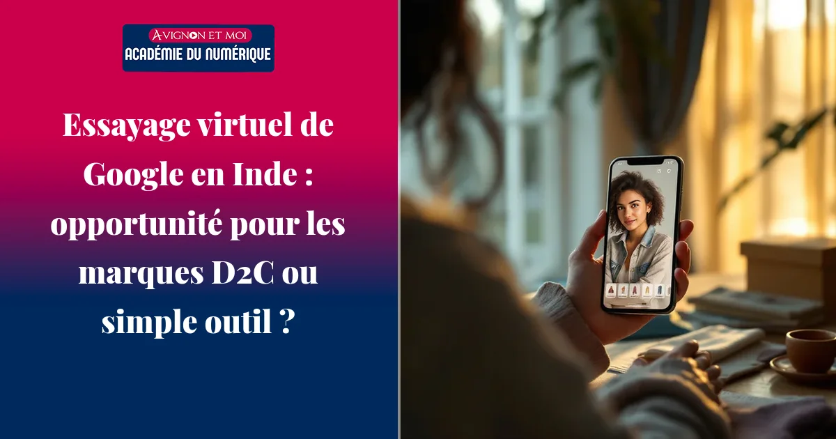 Essayage virtuel de Google en Inde : opportunité pour les marques D2C ou simple outil ?