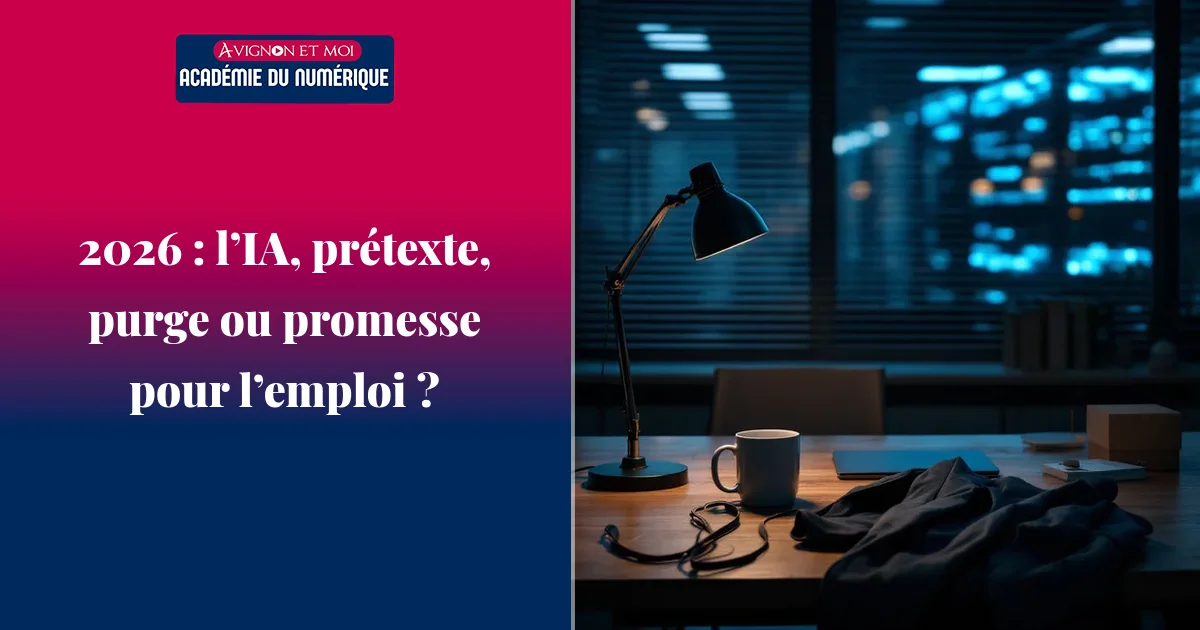 2026 : l’IA, prétexte, purge ou promesse pour l’emploi ?
