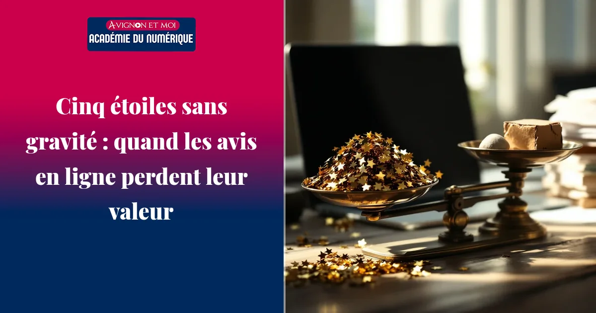 Cinq étoiles sans gravité : quand les avis en ligne perdent leur valeur