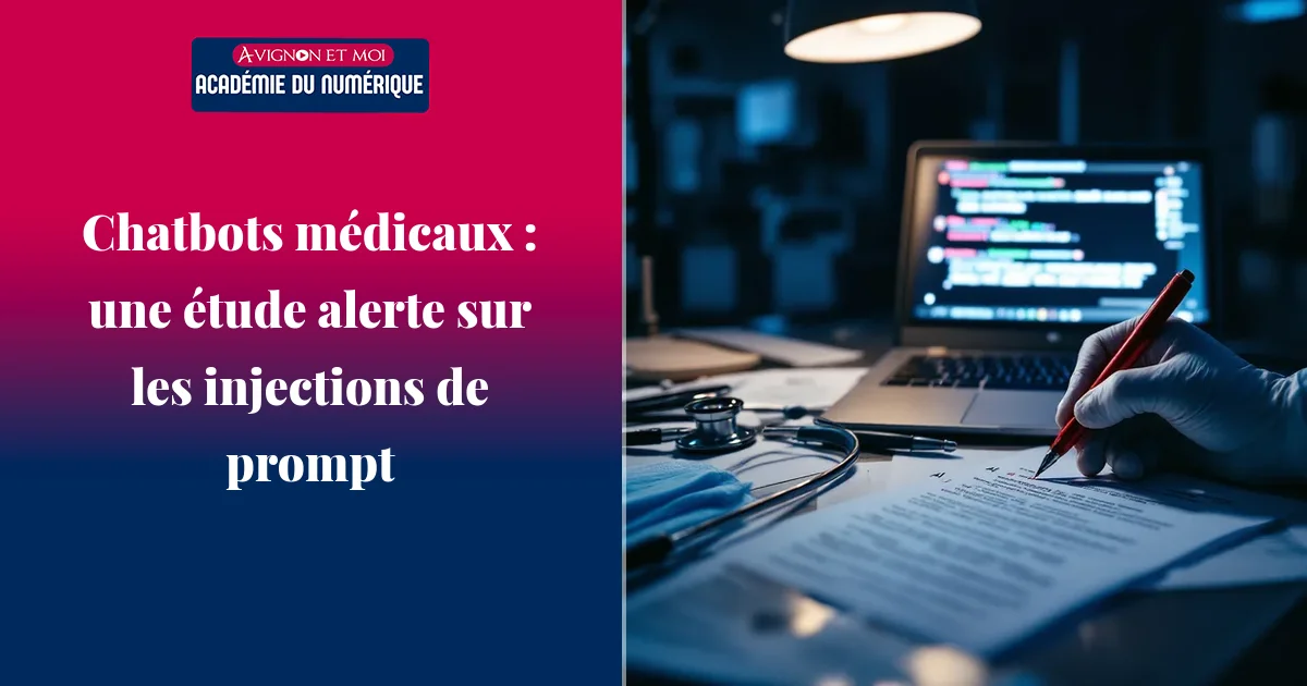 Chatbots médicaux : une étude alerte sur les injections de prompt