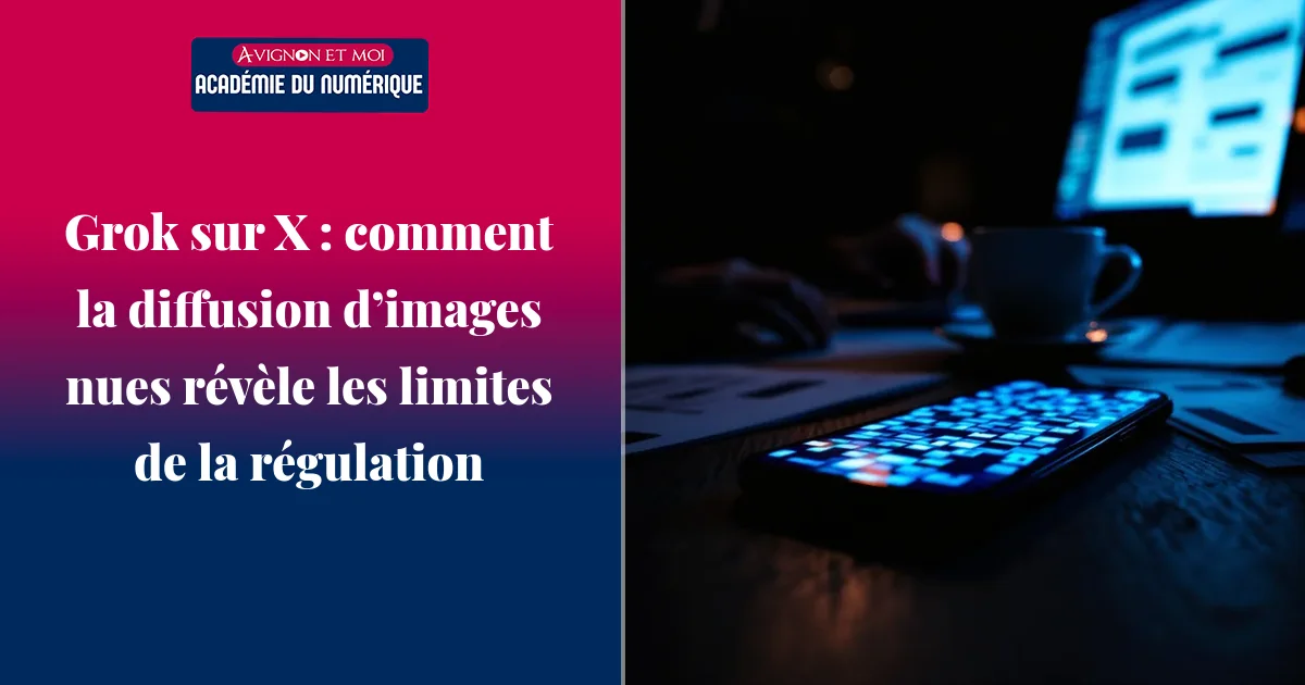 Grok sur X : comment la diffusion d’images nues révèle les limites de la régulation