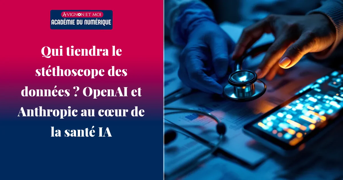 Qui tiendra le stéthoscope des données ? OpenAI et Anthropic au cœur de la santé IA