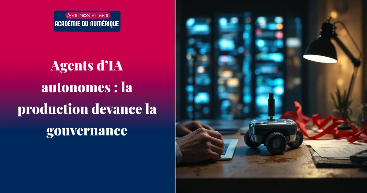 Agents d’IA autonomes : la production devance la gouvernance