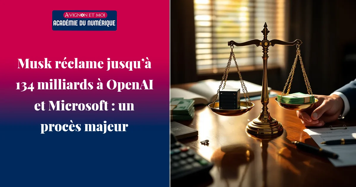 Musk réclame jusqu’à 134 milliards à OpenAI et Microsoft : un procès majeur