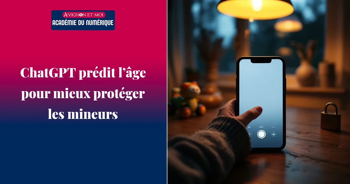 ChatGPT prédit l’âge pour mieux protéger les mineurs