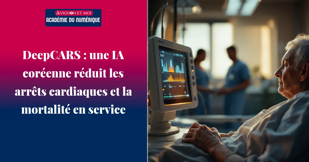 DeepCARS : une IA coréenne réduit les arrêts cardiaques et la mortalité en service