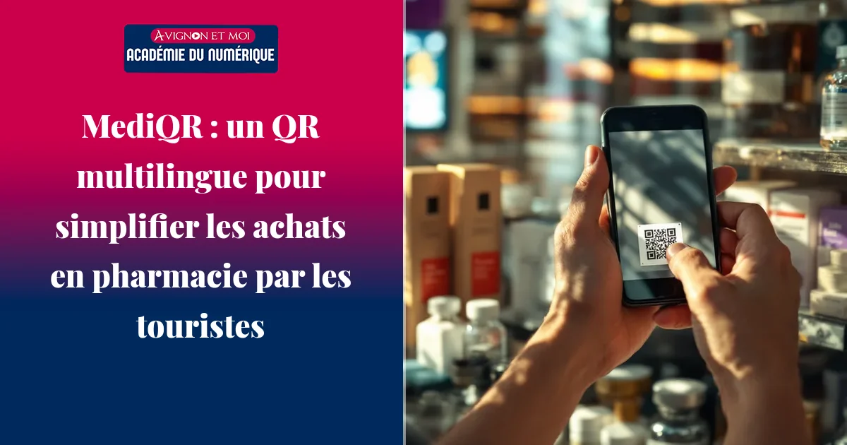 MediQR : un QR multilingue pour simplifier les achats en pharmacie par les touristes