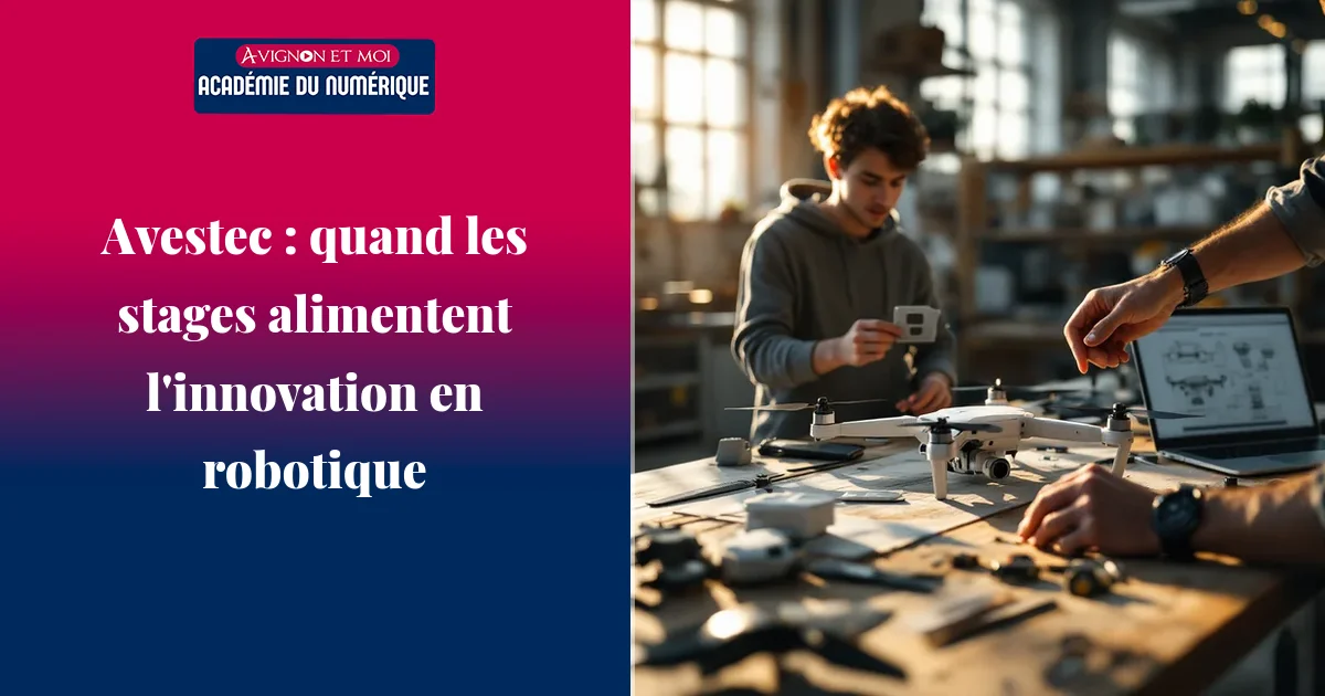 Avestec : quand les stages alimentent l'innovation en robotique