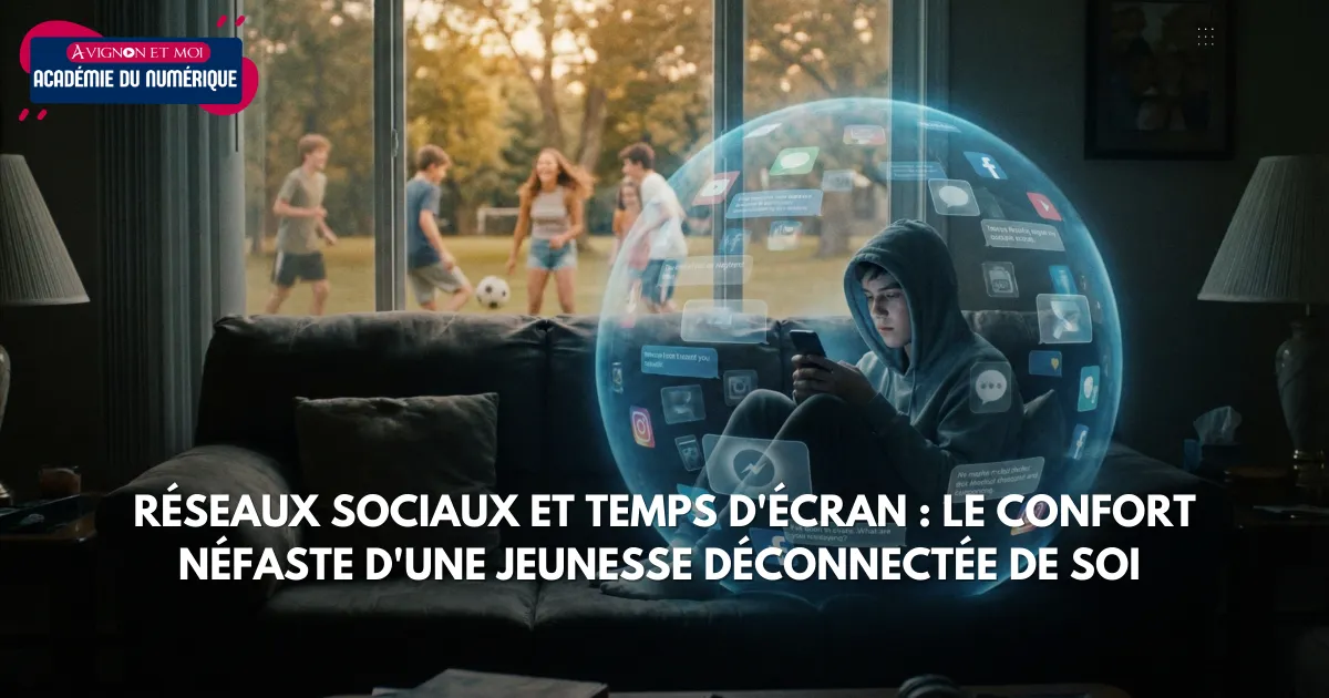 Réseaux sociaux et temps d'écran : le confort néfaste d'une jeunesse déconnectée de soi