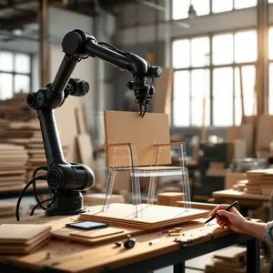 Dire « fabrique‑moi une chaise » : le MIT relie IA générative et robotique