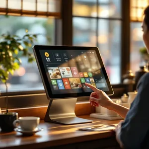 LG et USEN : un kiosque 27 pouces pour numériser les restaurants japonais