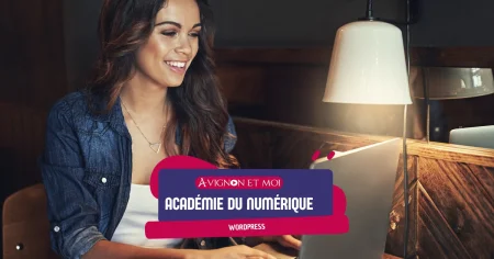 Capture d’écran interface WordPress.